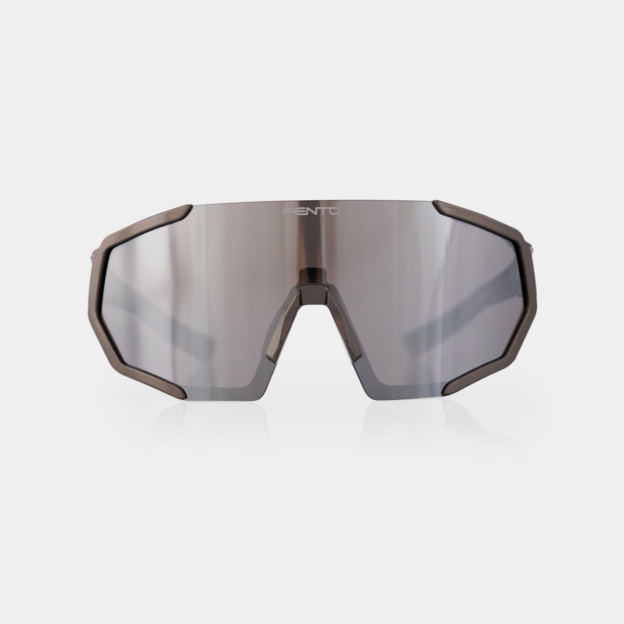Hyper sport sunglasses – TR90 frame in gunmetal silver with wraparound fit.